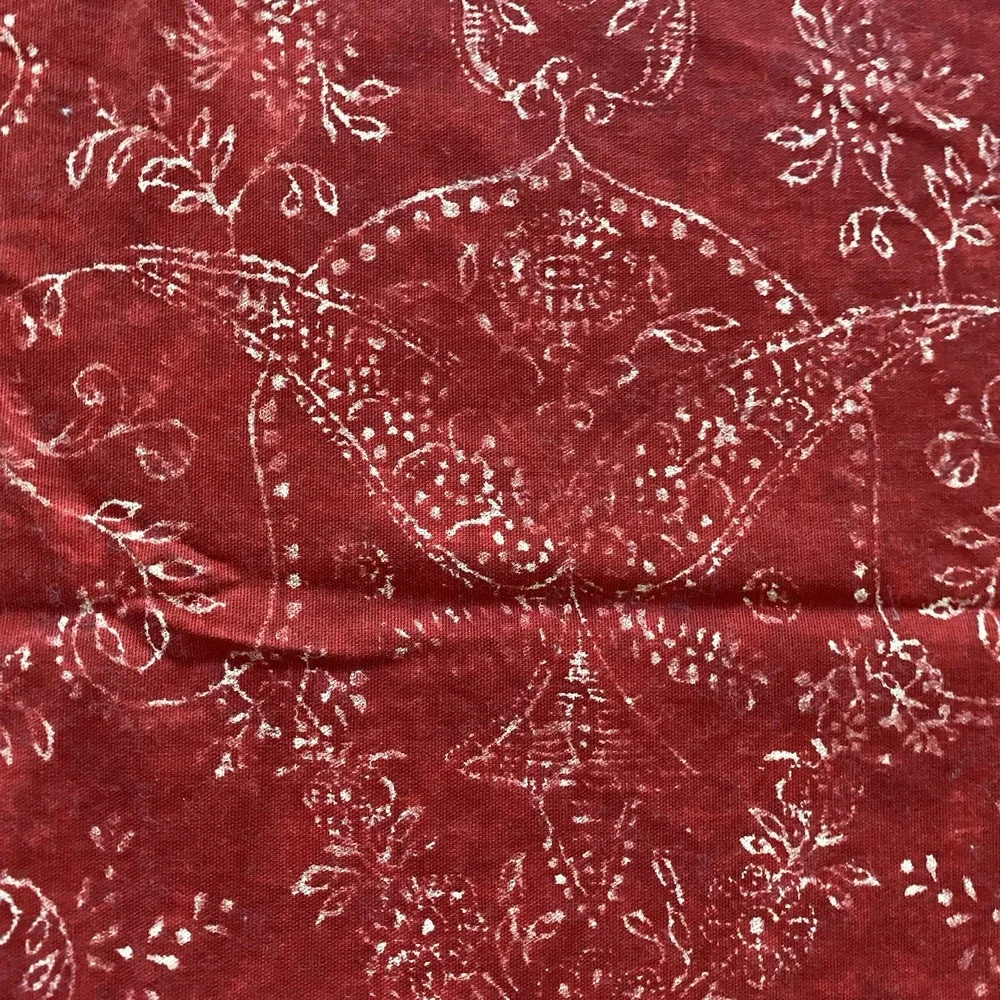 La Tolerie Toscane Tablecloth Red Cotton Rectangle 86x64